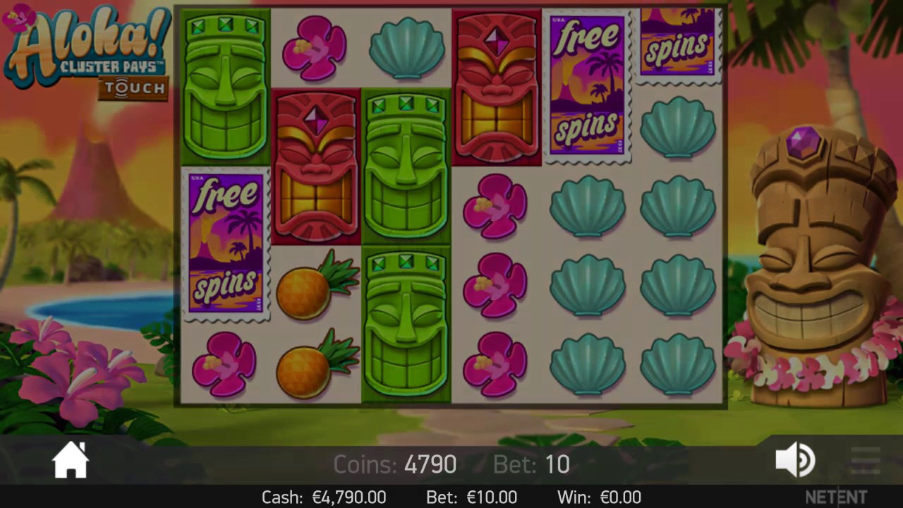 Aloha Slot - Free Spins Round & Big Win
