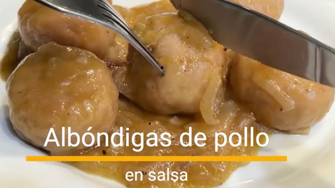ALBÓNDIGAS de POLLO