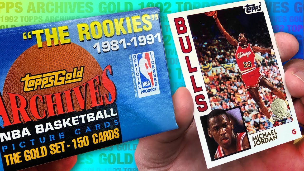 1992 Topps Gold Archives Basketball Sports Cards Case Break