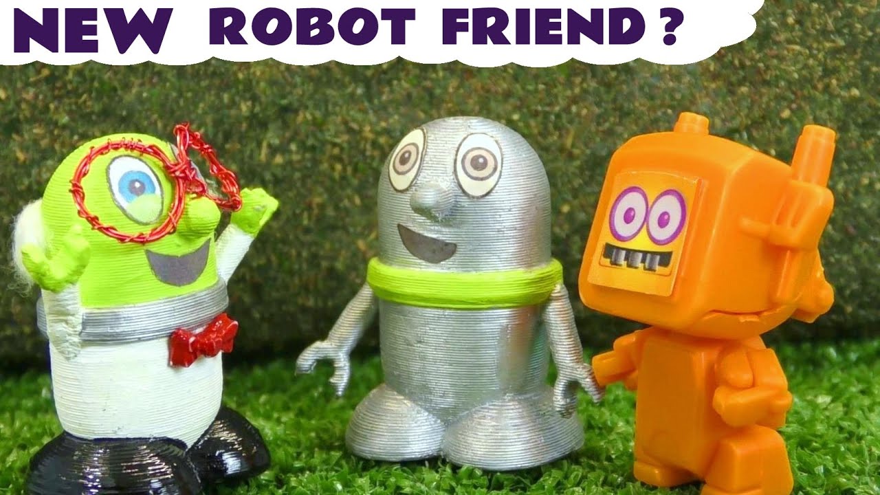 Robot Funling makes a New Best Friend - Fun Funlings Toys Story