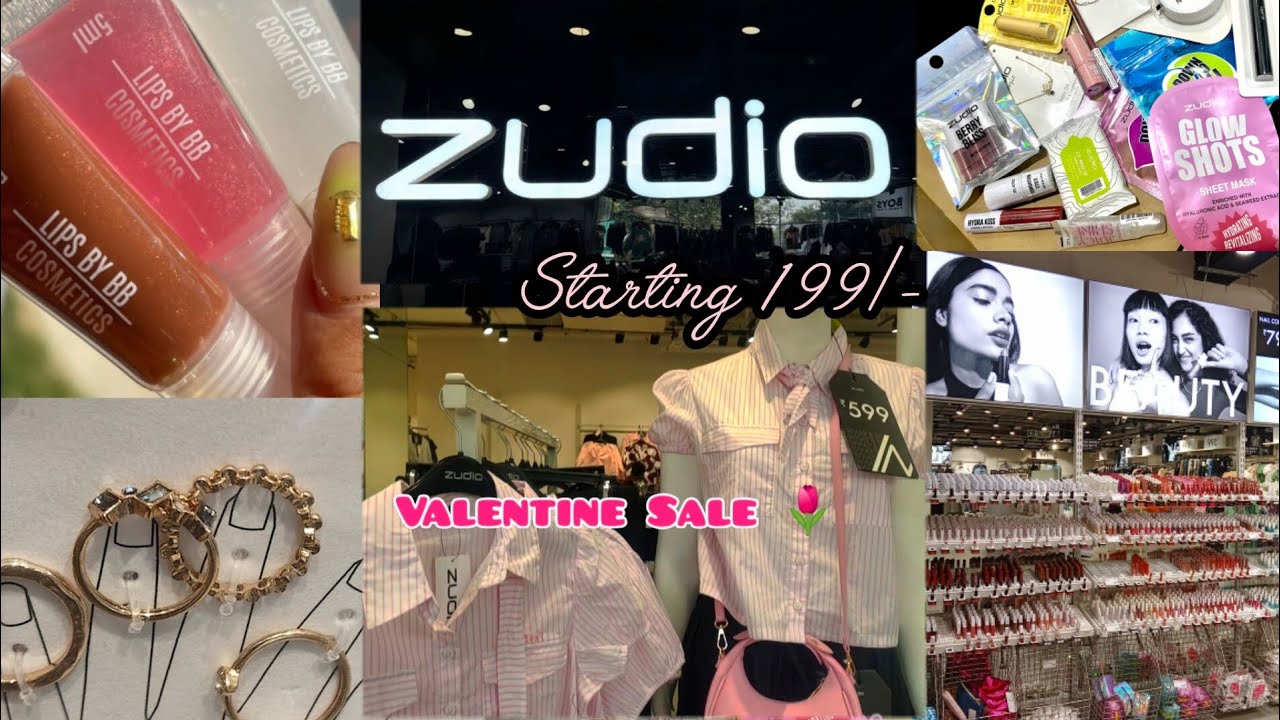 *Zudio HAUL* | zudio latest Valentine collection 🎀| SALE | #zudio New Summer Collection #youtube