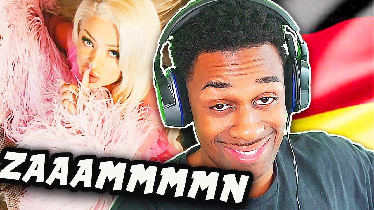 AMERICAN REACTS TO GERMAN MUSIC| KATJA KRASAVICE - SUGAR DADDY (Official Music Video) - (RE UPLOAD)