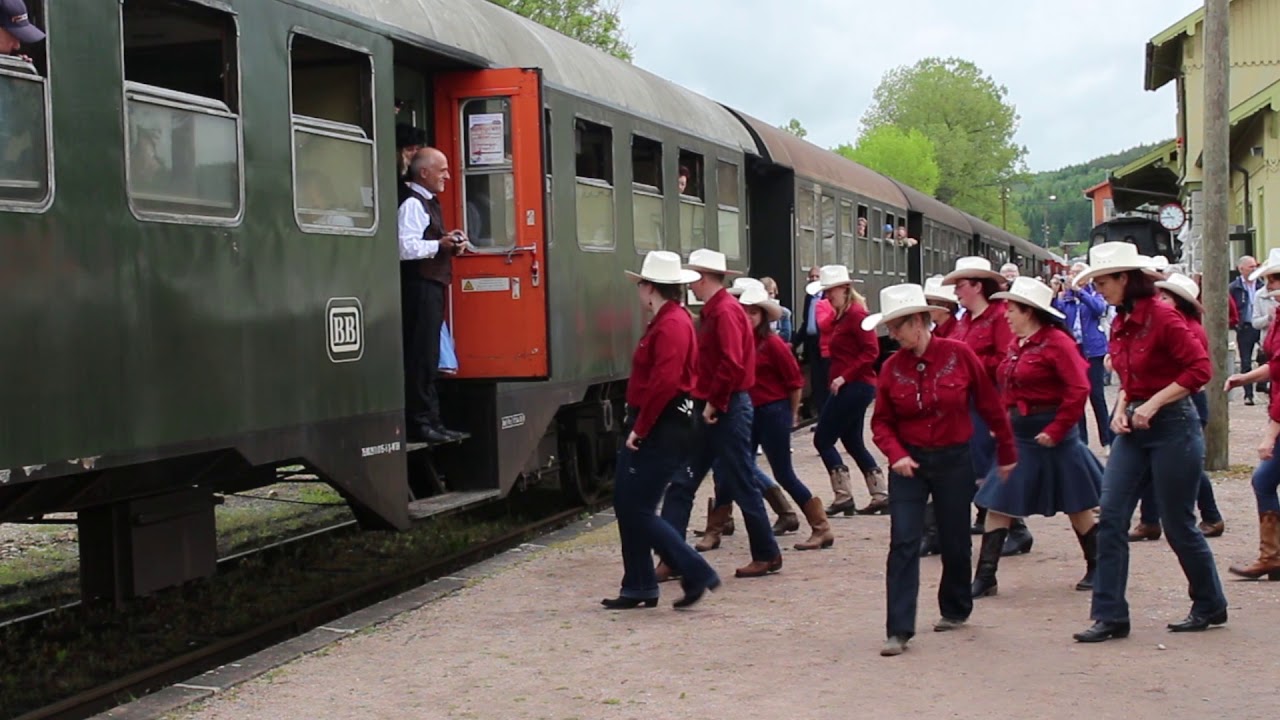 Museumbahn Blumberg linedancing
