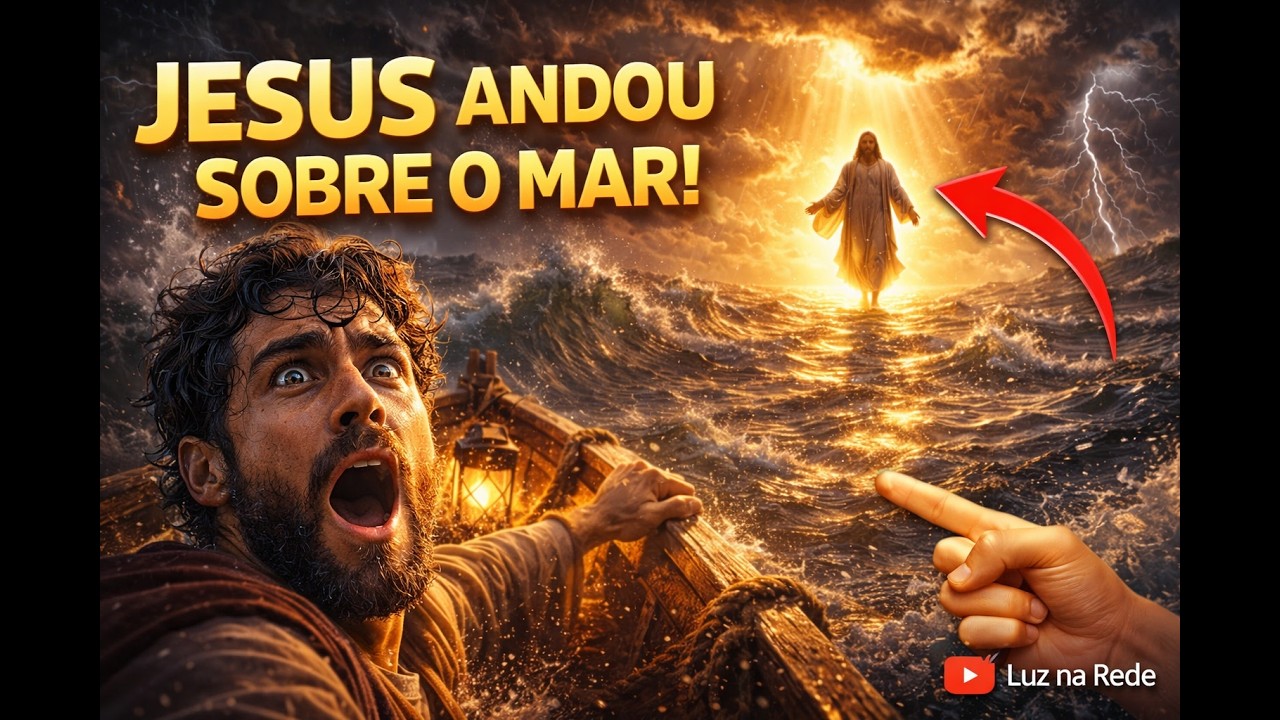 Luz na Rede — Andando sobre o Mar| Rock Bíblico