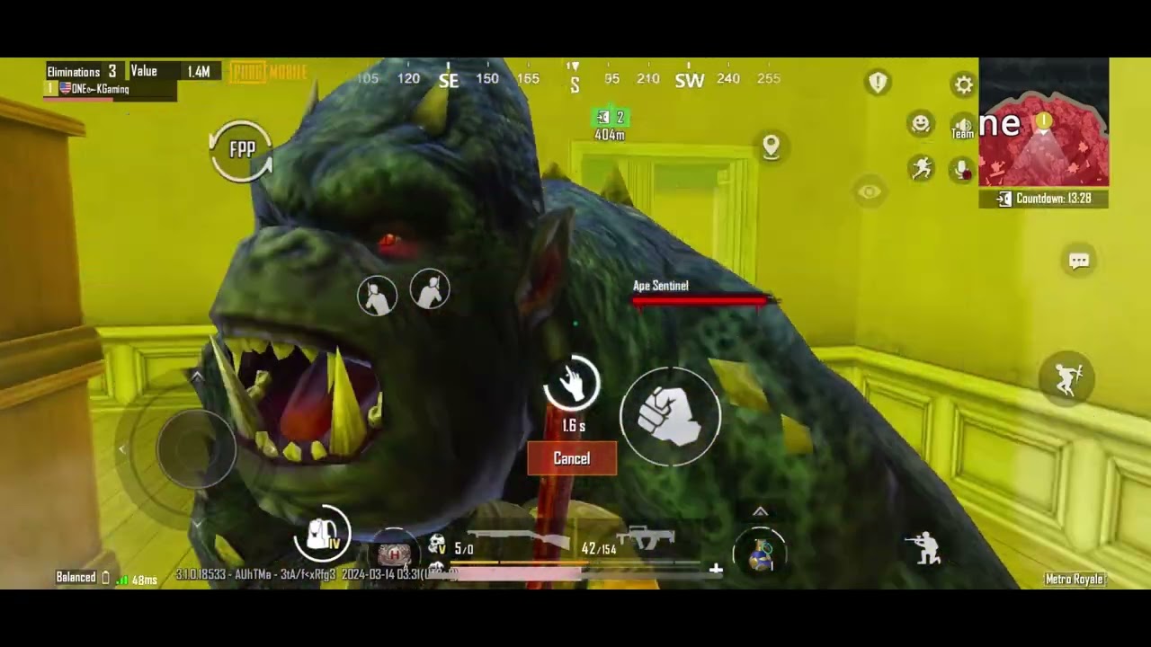 Surviving Advanced Mode On Old Blockade Map💰| Metro Royale New Chapter |