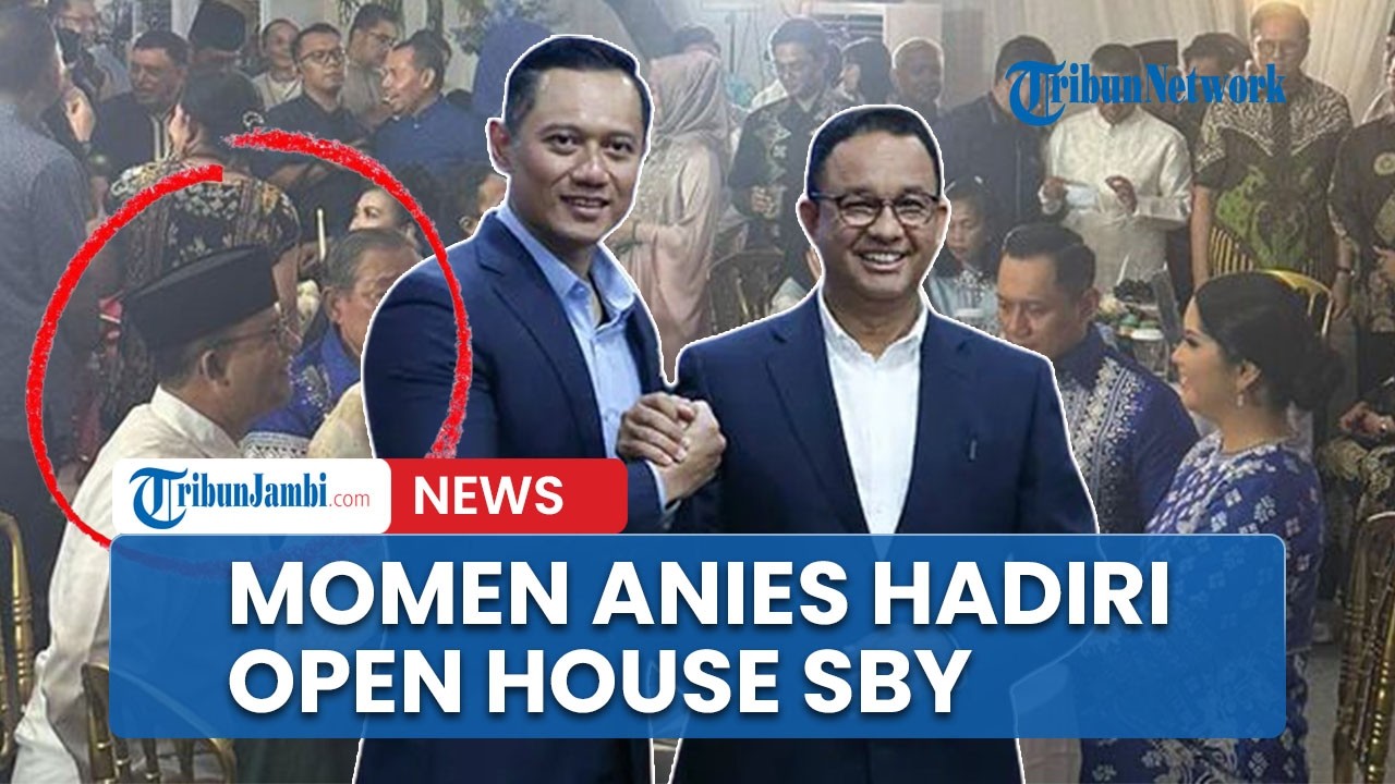 Anies Datang di 'Open House' SBY Padahal Tak Diundang