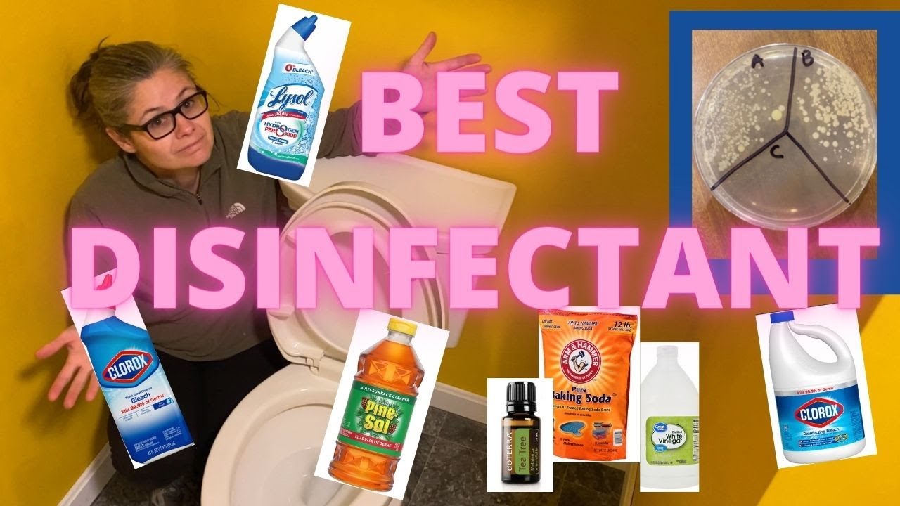 Which is the BEST Toilet Cleaner Disinfectant? Clorox? Lysol? Pinesol? Vinegar Baking Soda Tea Tree?