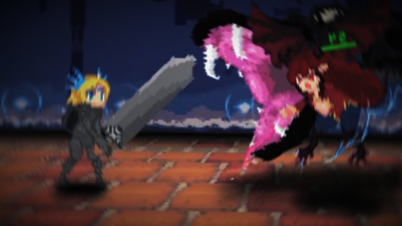 Mirea Berserker VS Giant Serpent (60 fps)