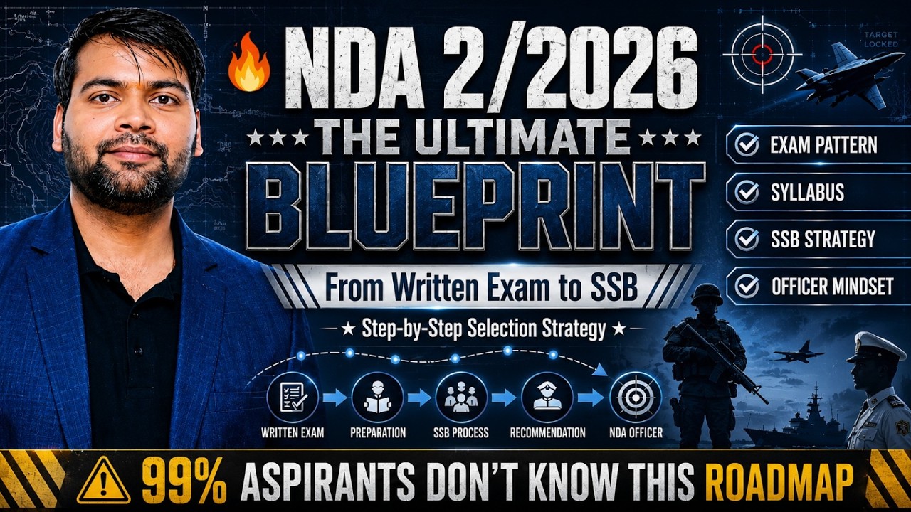 NDA 2 2026 Complete Details | NDA Selection Process | Exam Pattern | Syllabus | High Yielding Topics
