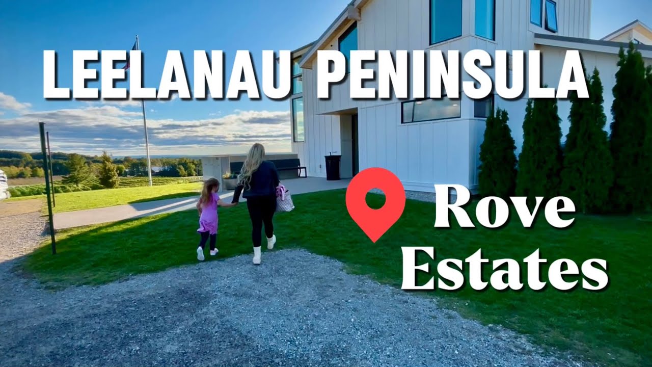 Traverse City Wine Tasting 🍷| Rove Estates | Leelanau Peninsula | Michigan Wineries | Ep.16