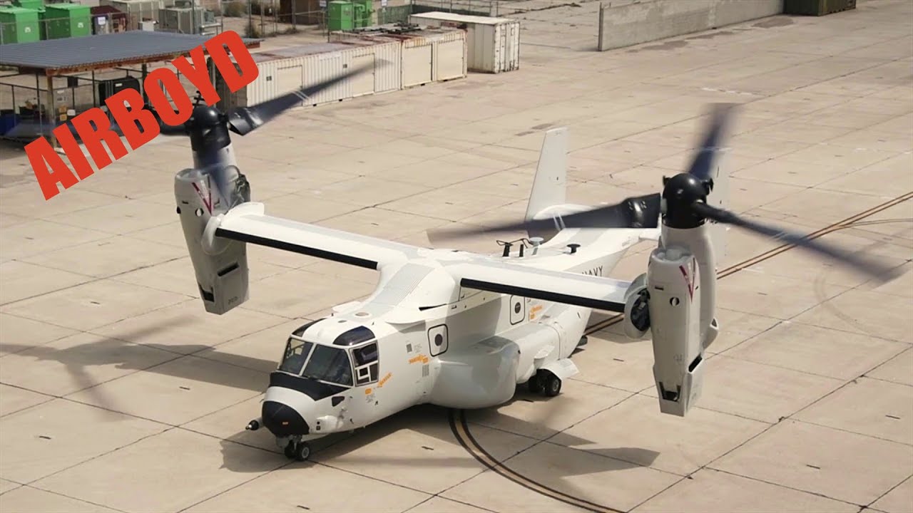 First Osprey COD Arrives At NAS North Island