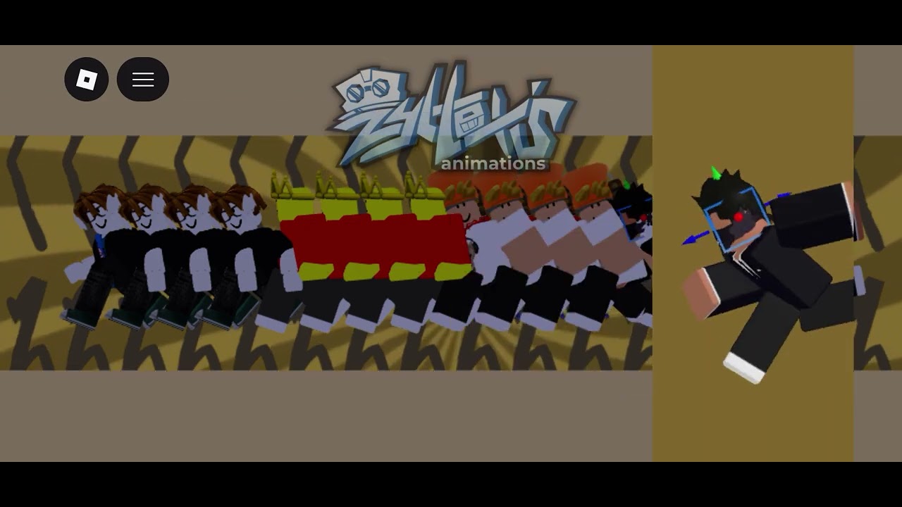 LOOPING THE ROOMS @izyltex FEAT: @BallerCreatesStuff  @dollarstoreanimator  @StaticDevReal 