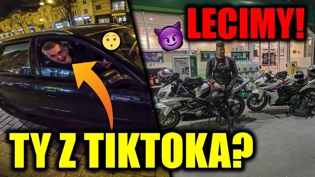 SPOTKAŁEM WIDZ&Oacute;W NA DRODZE! 😎 *ON MA WOLNE MIEJSCE! MASZ DLA MNIE KASK? 🤣