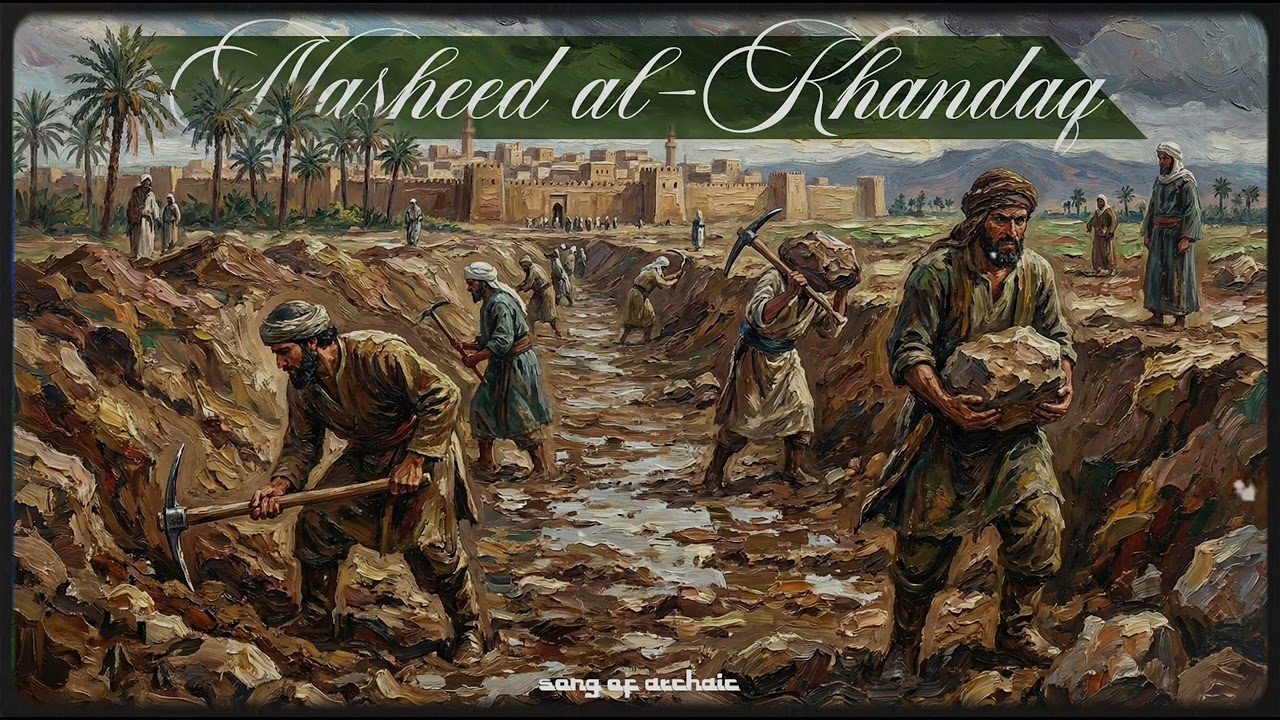 Nasheed al-Khandaq | Abdullah ibn Rawahah (r.a) | Arabic/Islamic Poety & Nasheed | Song of Archaic