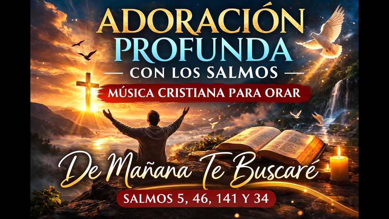 Adoración Profunda Con Los Salmos: Música Cristiana Para Orar #oración #biblia #adoración #dios