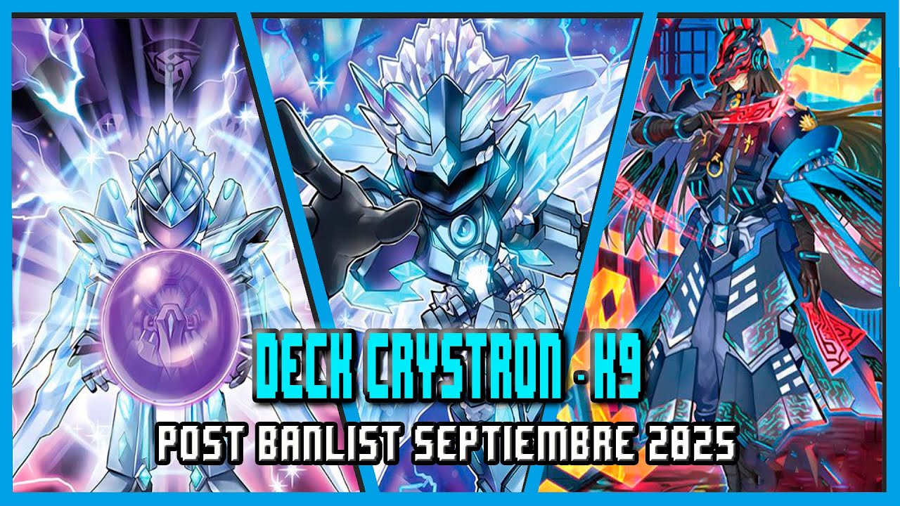 Deck Crystron / K9 (Septiembre 2025)  Replays and Decklist |EdoPro| #yugioh #edopro