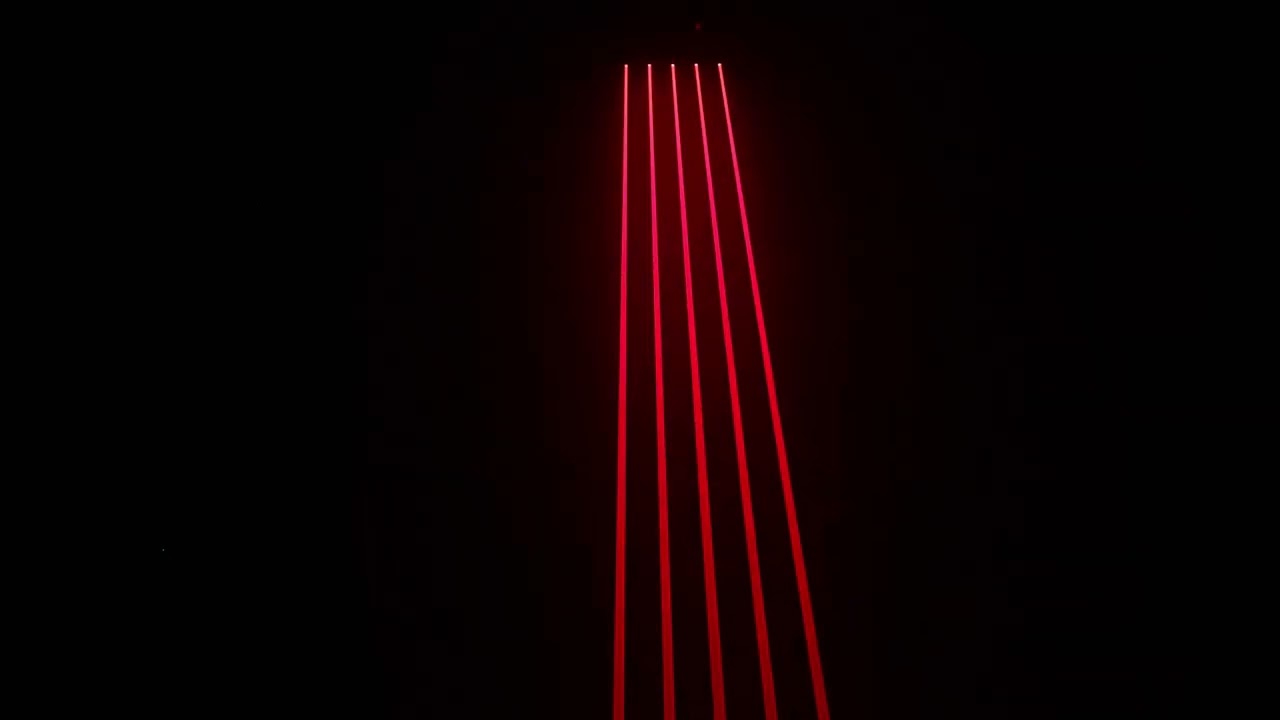 8 Eyes Red Laser Light Beam Stage Light
