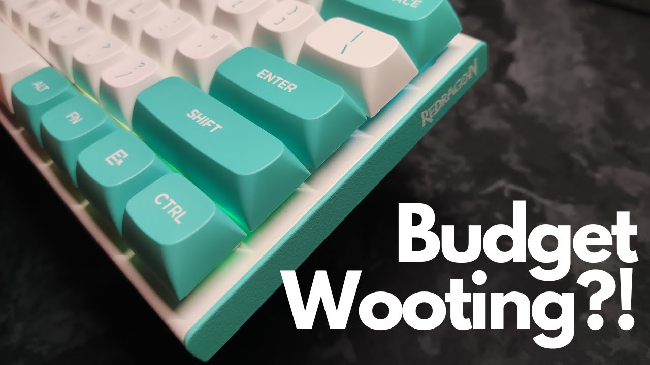 Budget Wooting?! - Redragon FIDD