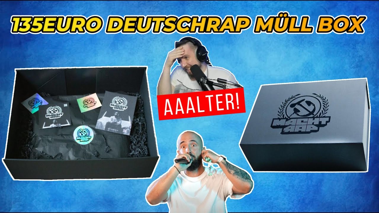 Diese 135 EURO Deutschrap Box ist der lächerlichste Witz seit langem 😂