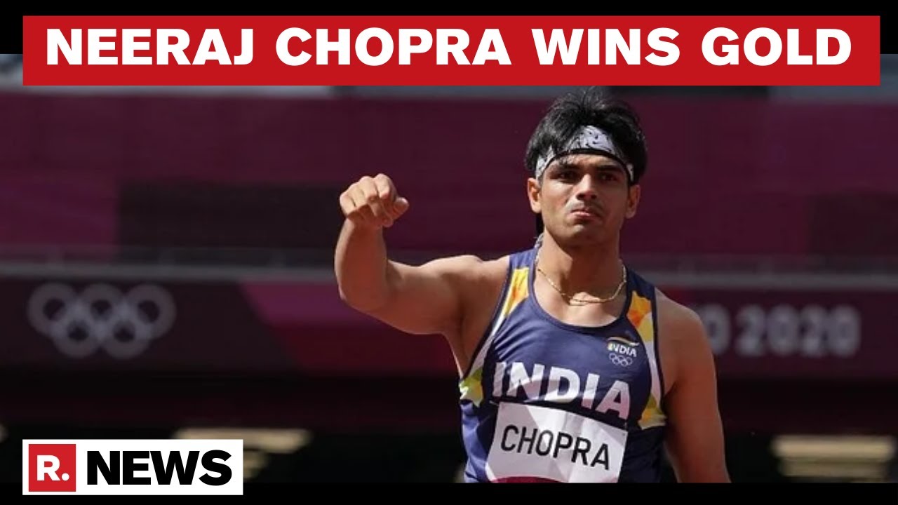 Neeraj Chopra Wins India's First Gold At Tokyo Olympics, Scripts History