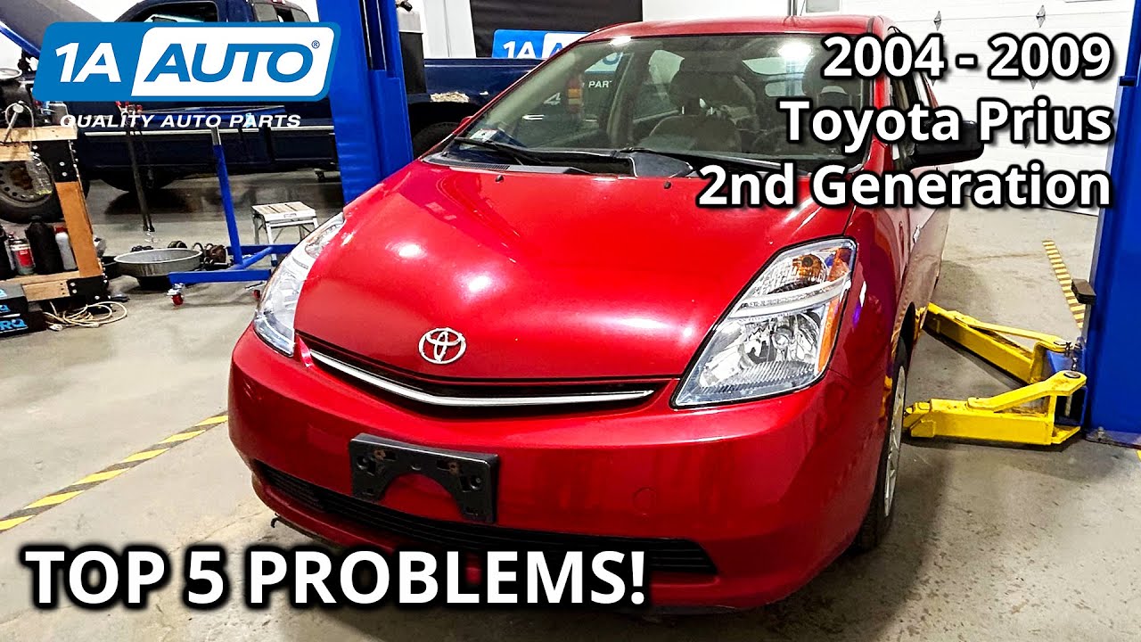 5 основных проблем Toyota Prius Hybrid 2-го поколения (2004-2009)