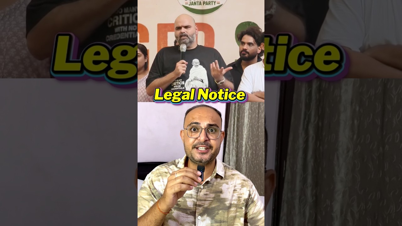 Kunal Kamra Gets Legal Notice Over 'Sita Ke Pati' Remark #shorts