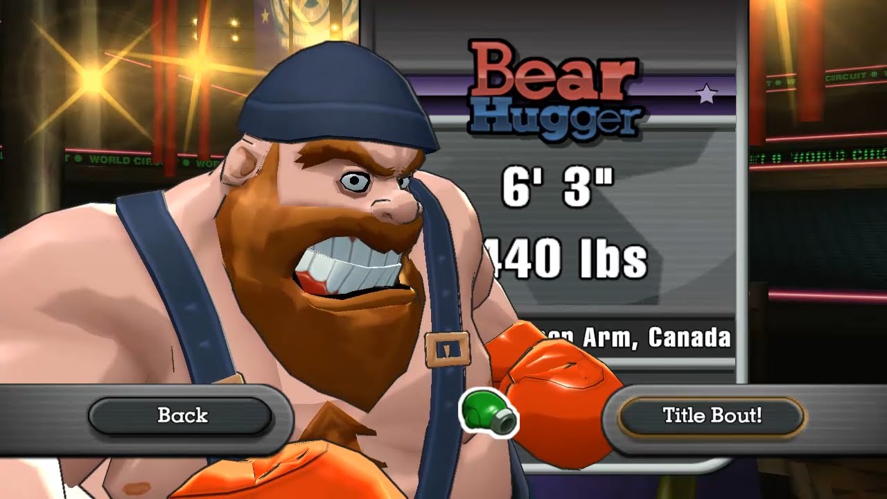 Punch-Out!! Wii - All Select Animations (HD)