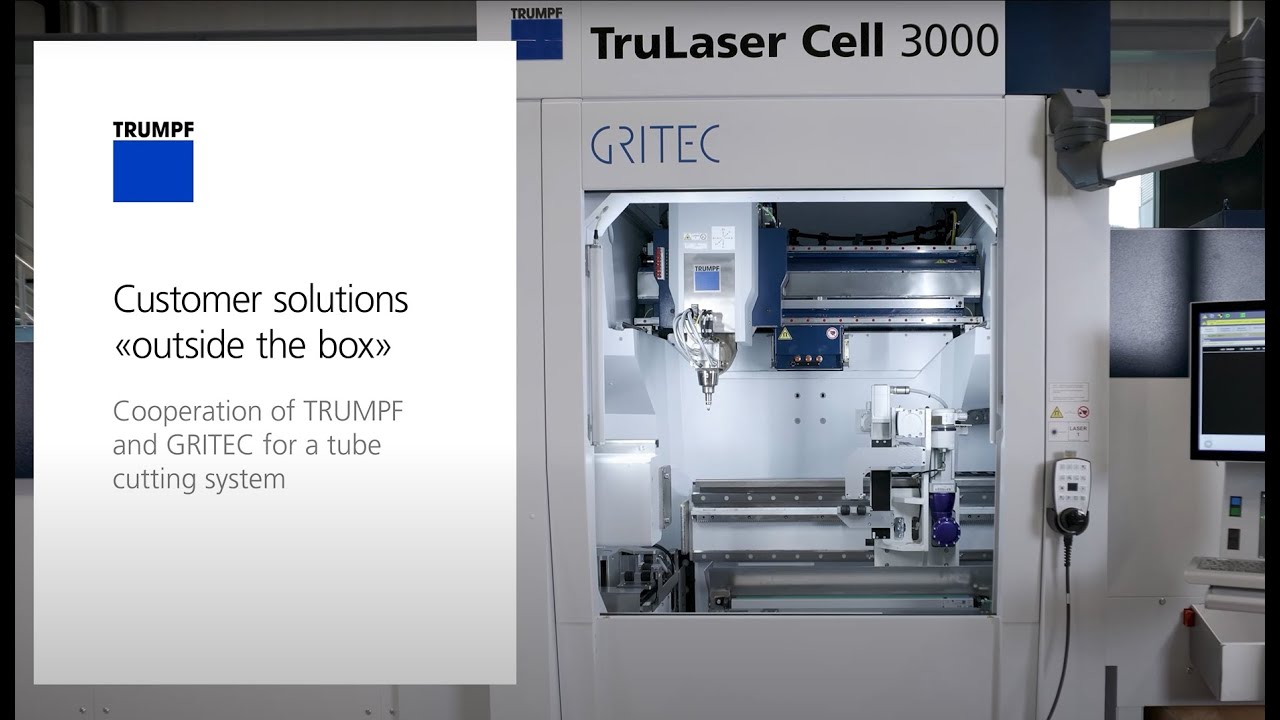 In cooperation with Gritec we enable the cutting of very thin-walled tubes