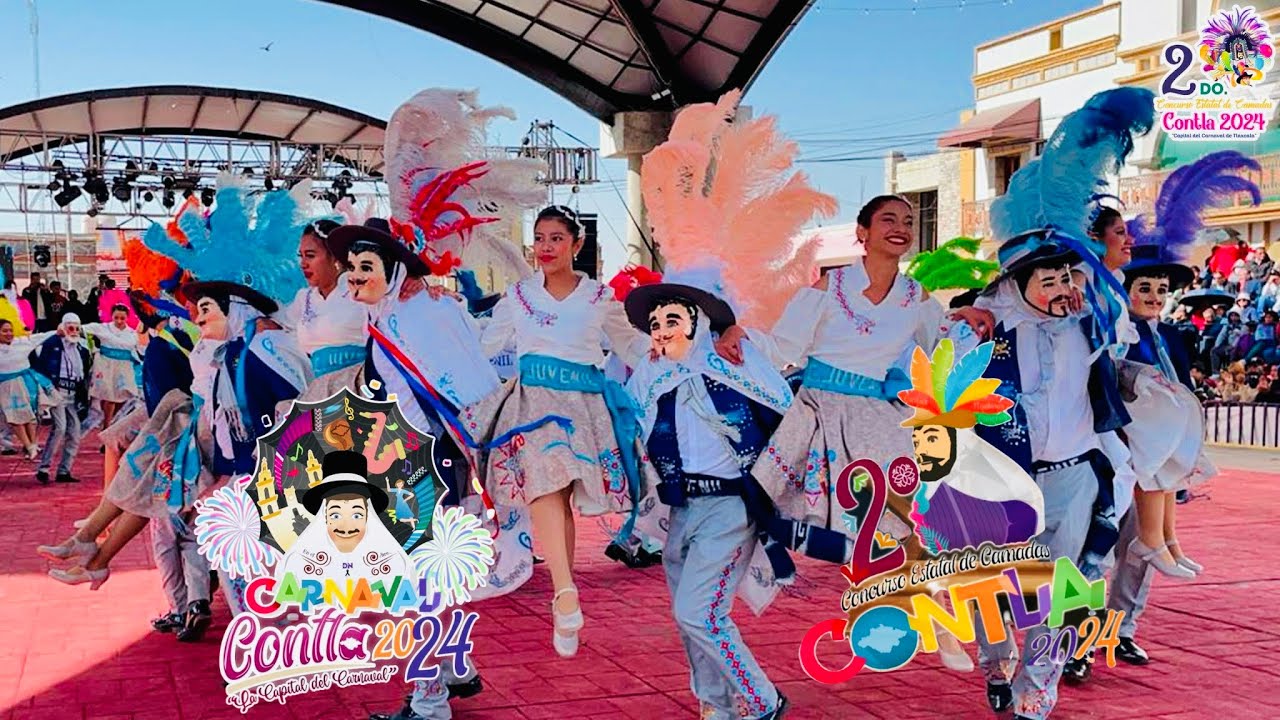 Camada Juvenil Chiautempan 🎭🎶🪶[2do Concurso Estatal Contla 2024]🎭🎩🎉