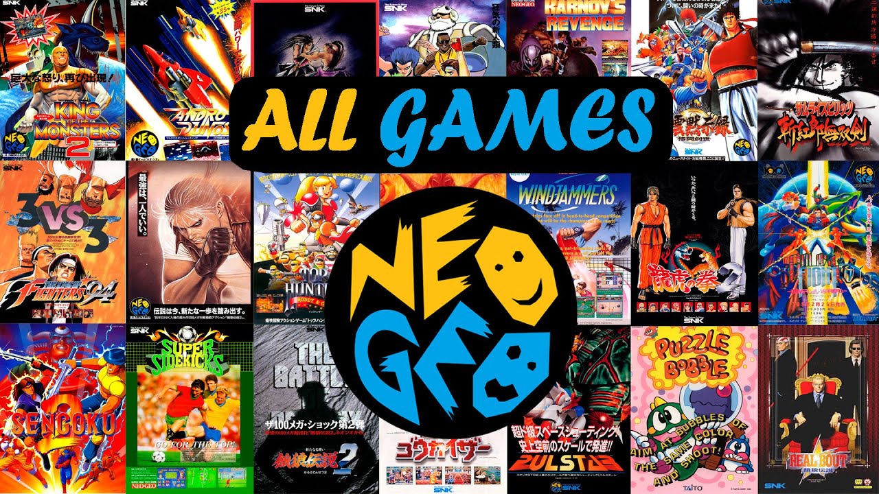 Catálogo Completo de NeoGeo (148 Juegos) - (ALL GAMES)