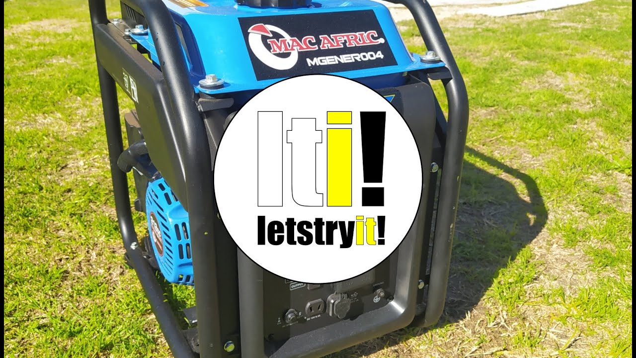 20230725 - Generator Startup - MAC AFRIC - Inverter Generator - MGENER004 - letstryit!