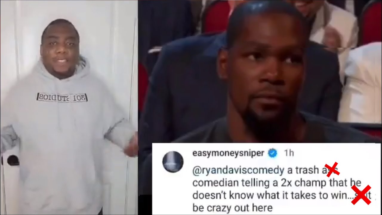 Comedian Ryan Davis COOKS Kevin Durant