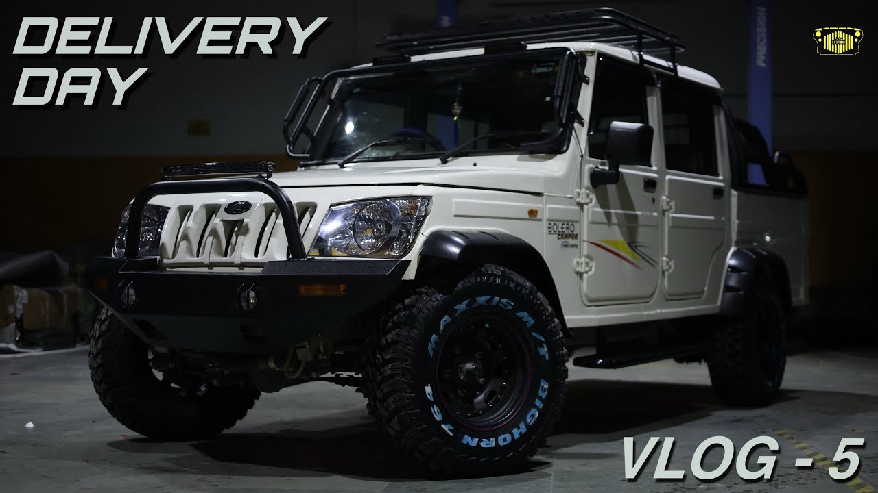 DAY 5 | Bolero Camper Delivered ✅ | Hilux Gets Roll Bar 🔩 | Big Projects in Lineup!