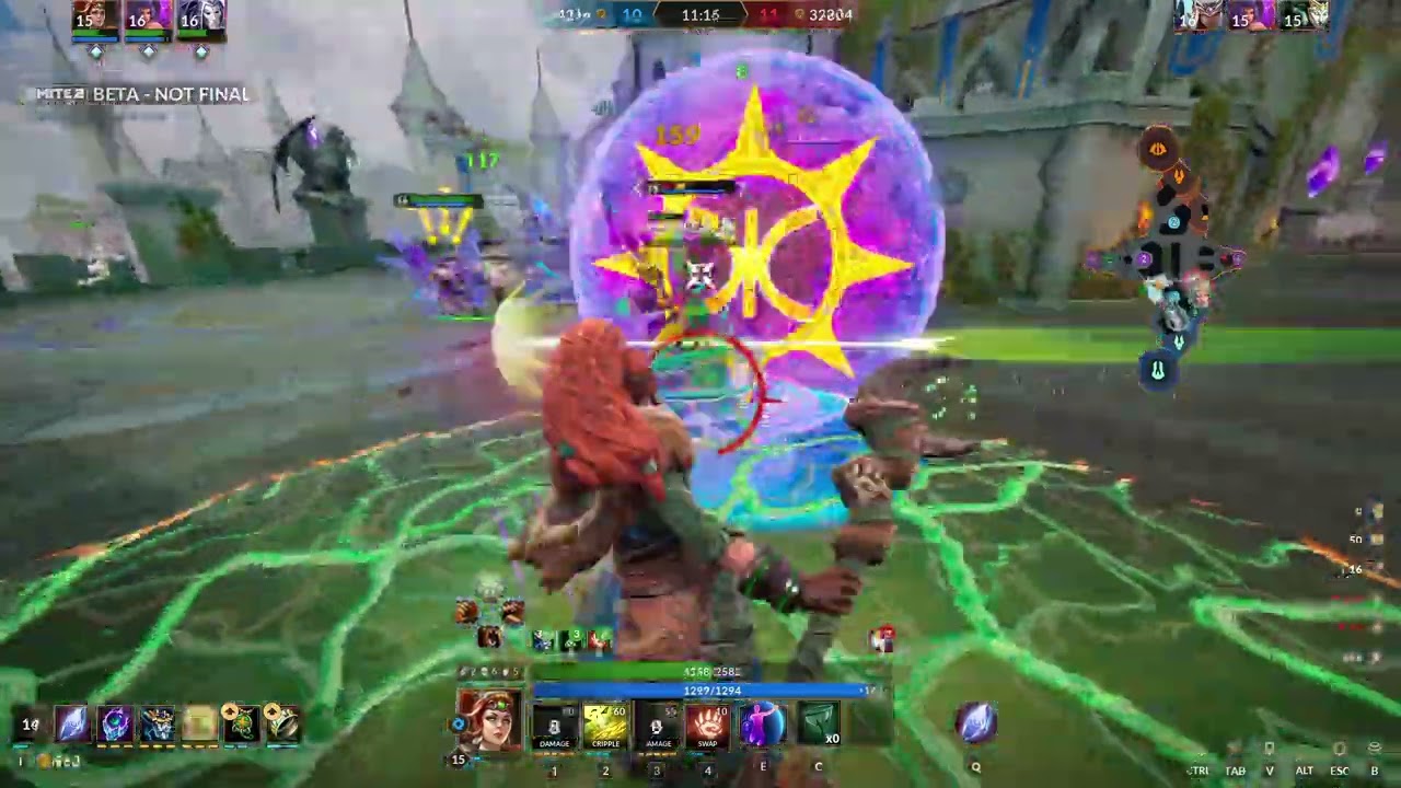 Con artio nos metemos bajo torre, fenix y titan - Smite 2 (Joust)