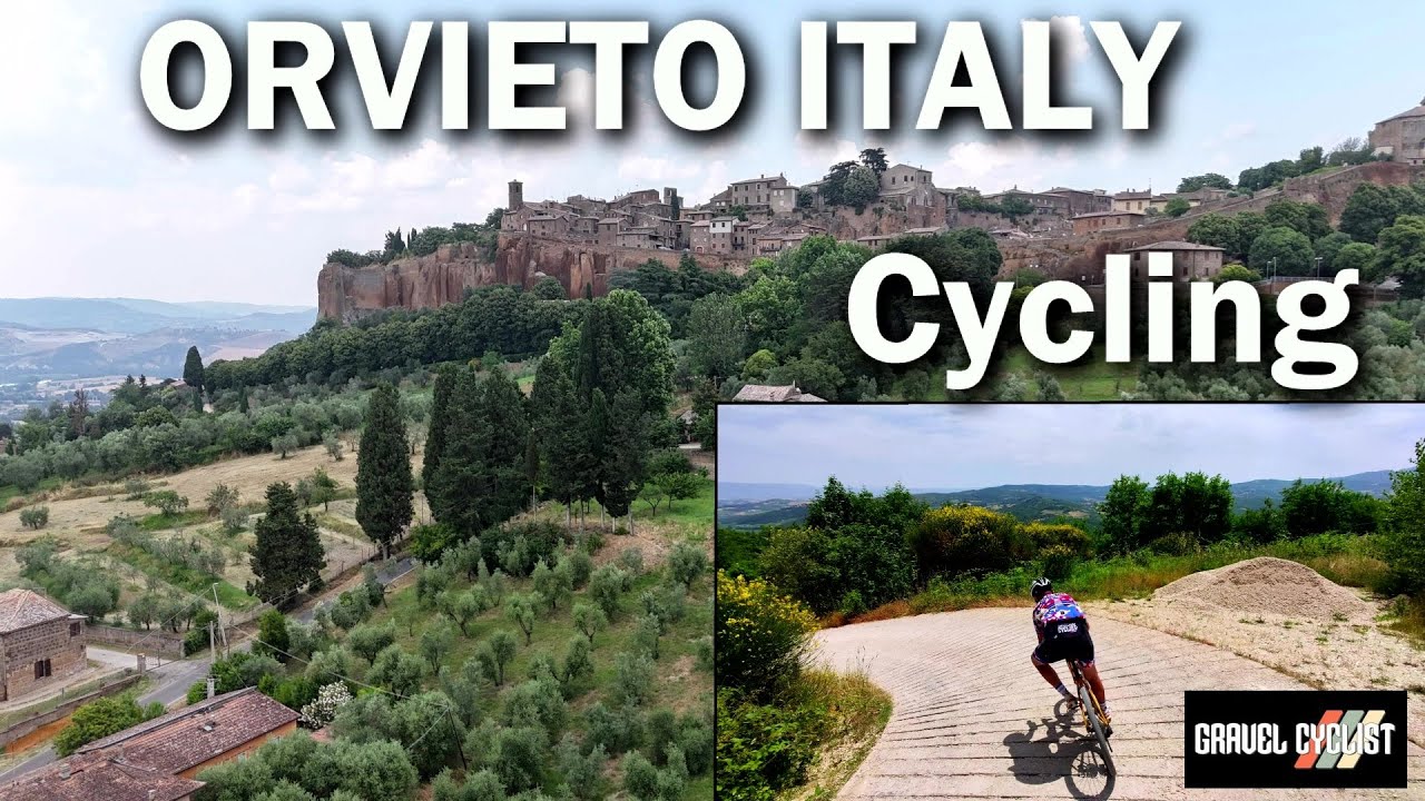 Orvieto Italy, Umbria, Province of Terni: Gravel Cycling near Orvieto