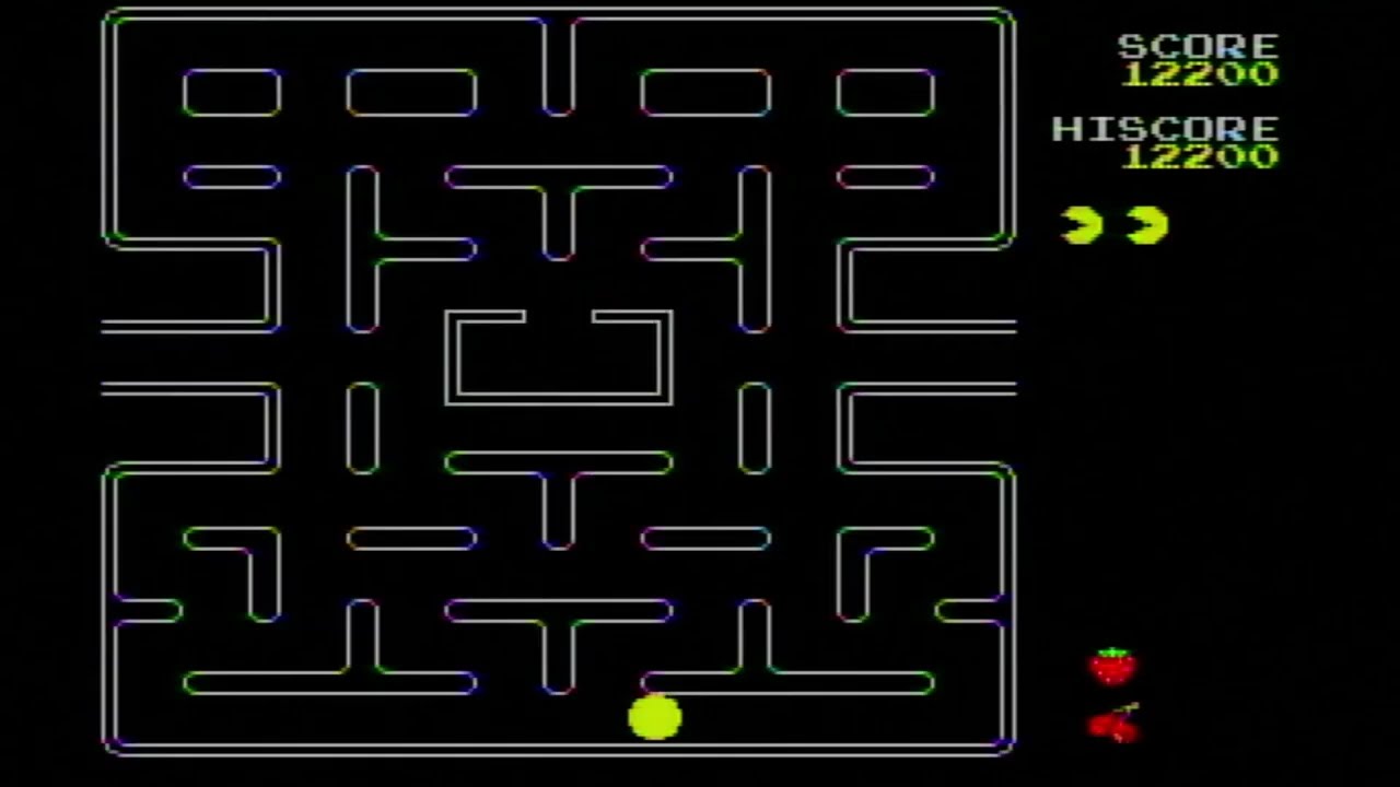 [Pac-Man] ©2003 Jakks Pacific Namco 5-in-1 Plug N play TV Games