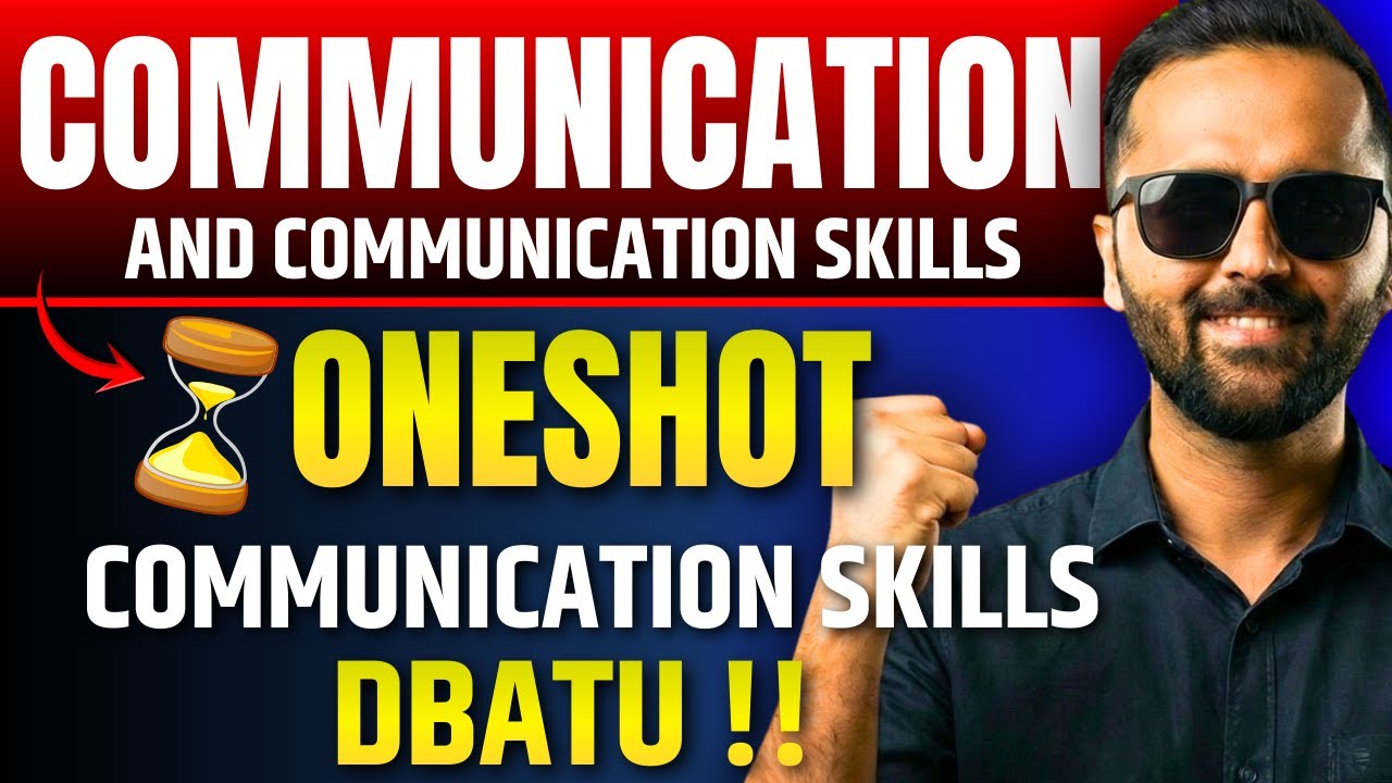 COMMUNICATION AND COMMUNICATION SKILLS|ONESHOT|PRADEEP GIRI SIR