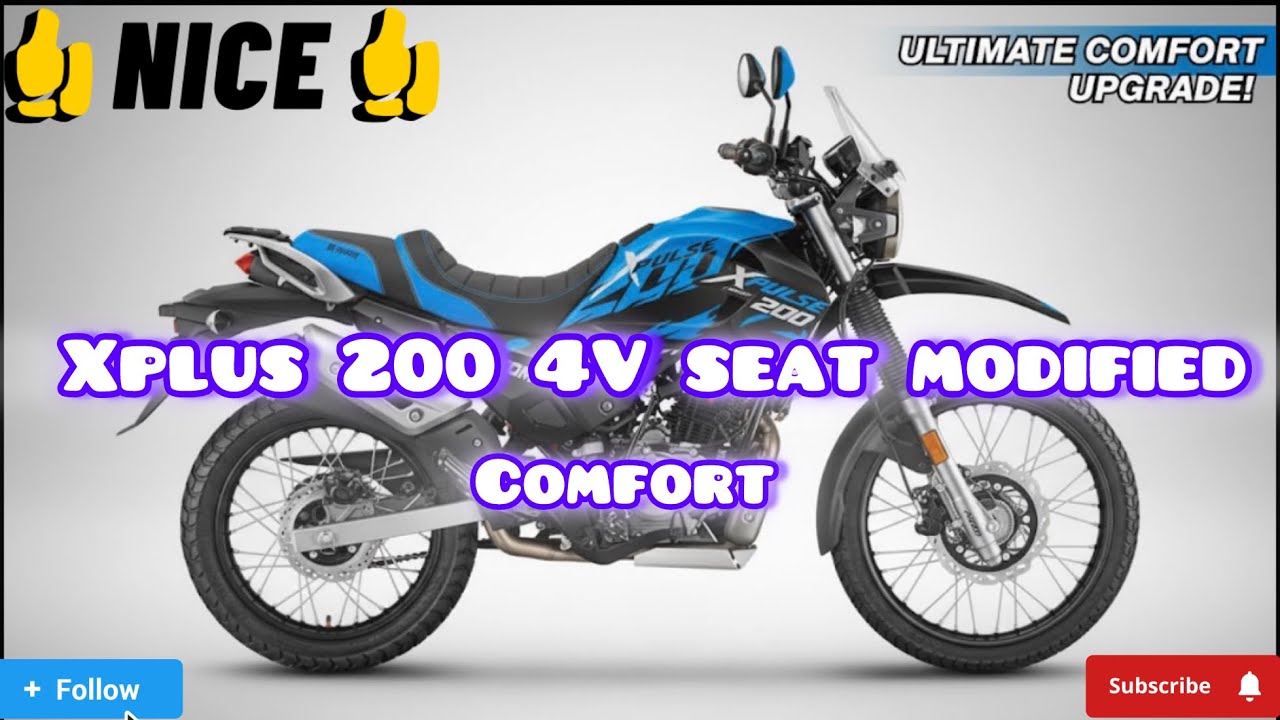 Xplus 200 4V Seat Modification #99nanu #seatmodification #seatcover #heroxpluse #xpluse2004v #viral 