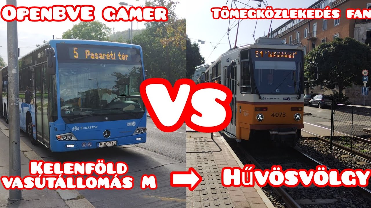 Ősz nyitó kihívás | Kelenföld vasútállomás M ➡️ Hűvösvölgy @tomegk0zlekedesfan-mal!