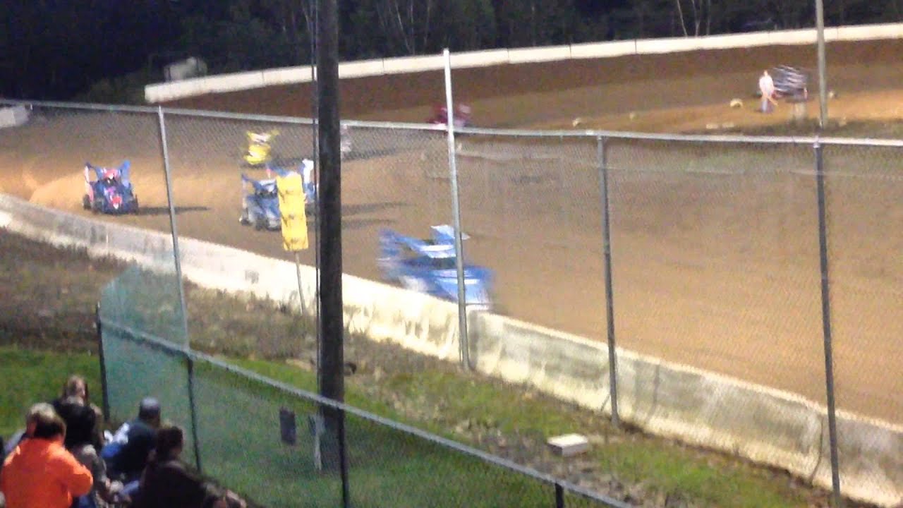 Tyler Peet Junior Slingshot Race Hamlin Speedway 7-4-15
