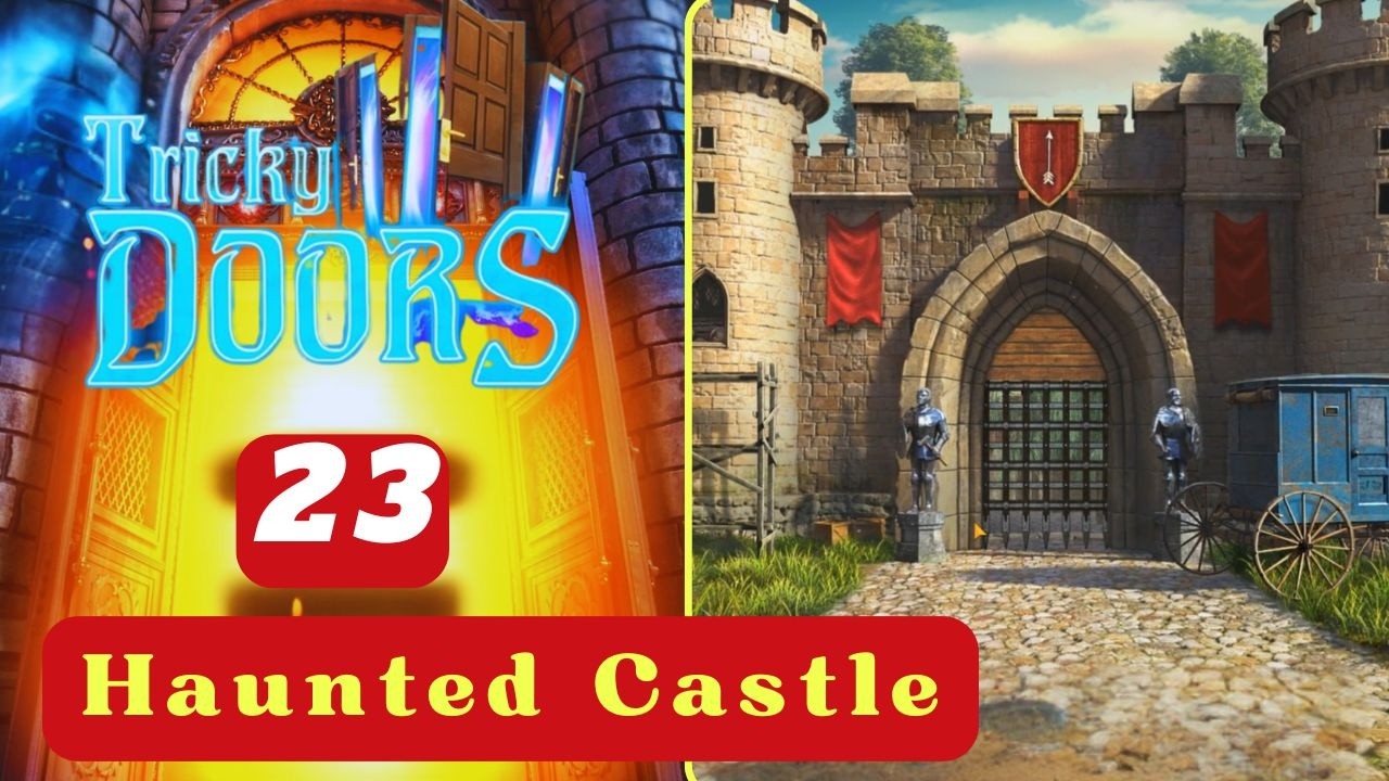 Tricky Doors 23 Haunted Castle - Full Episode 🔴 Five Bn Games