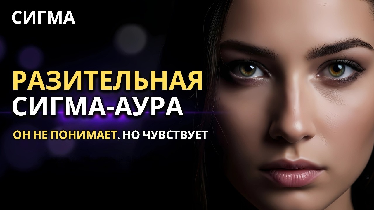 СИГМА-ЖЕНЩИНА: АУРА НАСТОЛЬКО СИЛЬНА, ЧТО ОН НЕ МОЖЕТ ЕЕ ЗАБЫТЬ!