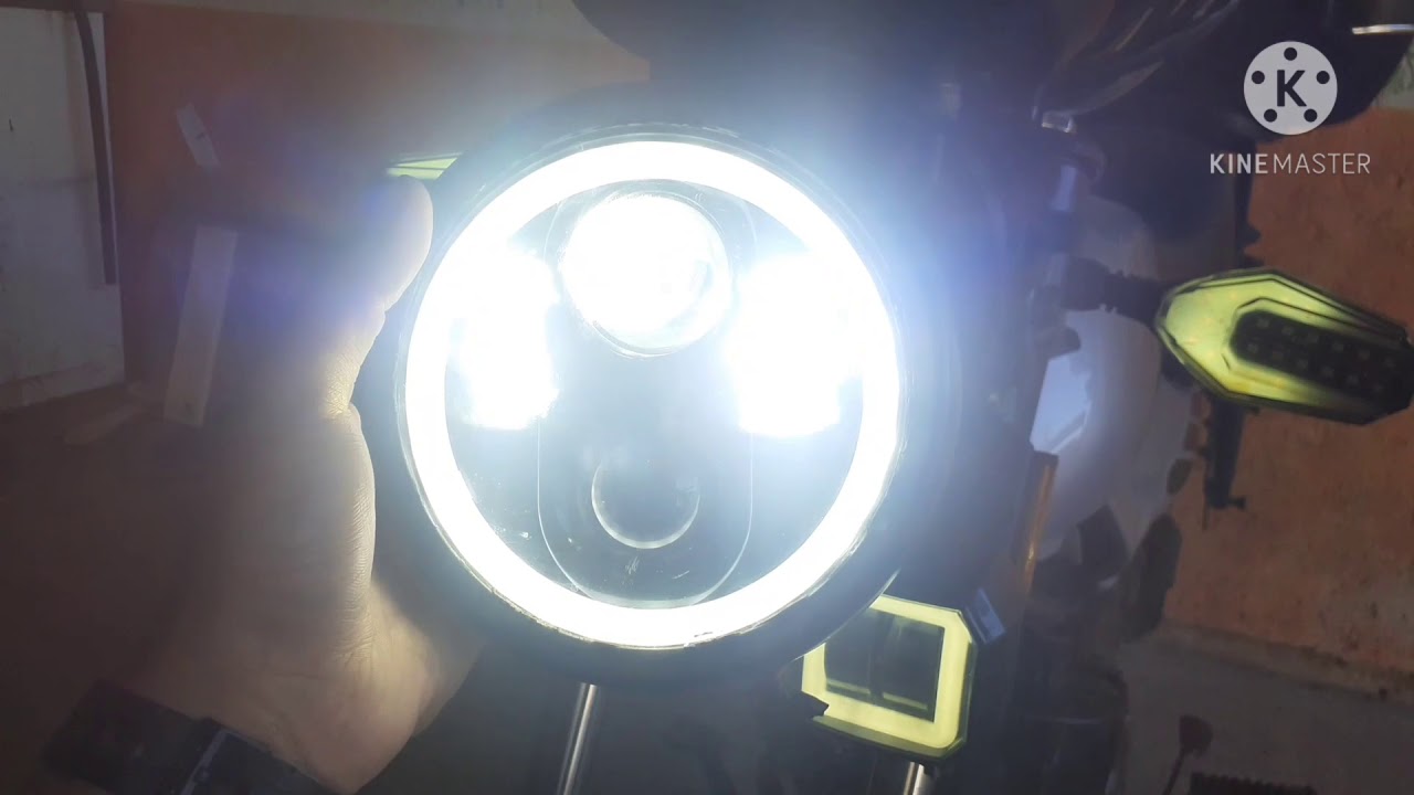 Instalar faro daymaker italika ft115 (cualquier moto)