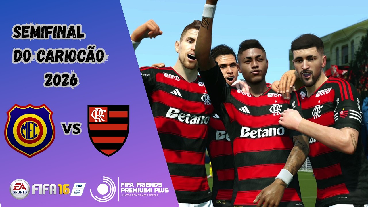 MADUREIRA X FLAMENGO | SEMULAÇÃO REALISTA | FIFA FRIENDES !
