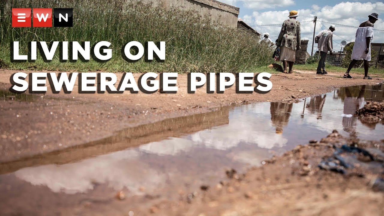 ‘Our houses are filled with faeces’: Sebokeng residents living on sewerage pipes