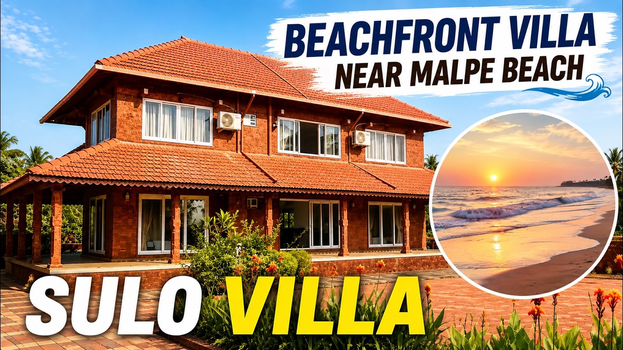 Sulo Villa, Udupi | Stay near malpe beach | Sea facing villa | Villa, Room tour & Details