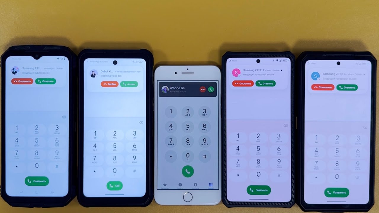 INCOMING CALL FACETIME TWO WHATSAPP TWO GOOGLE MEET OUTGOING CALL IPHONE 8+SAMSUNG Z FLIP 5