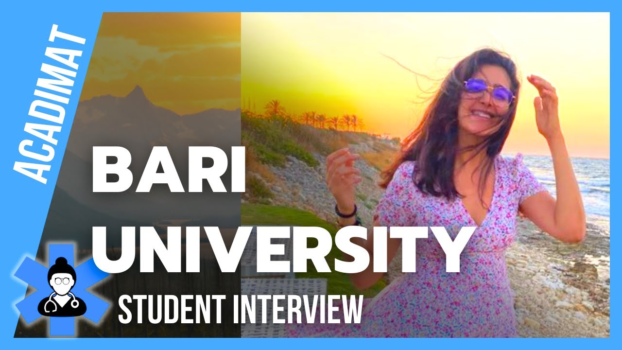 Bari Medicine in English - Student Interview Part 1 [The University]