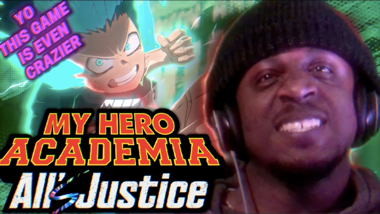 1ST TIME PLAYING THIS INSANE CRAZY GAME | MY HERO ACADEMIA: ALL JUSTICE | GamingWithRXNIN