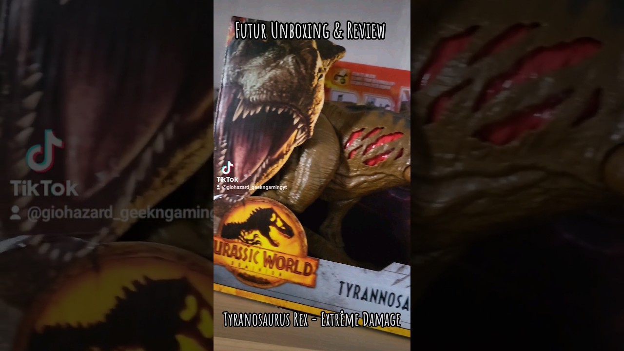 Tyrannosaurus Rex - Extr&ecirc;me Damage - Mattel